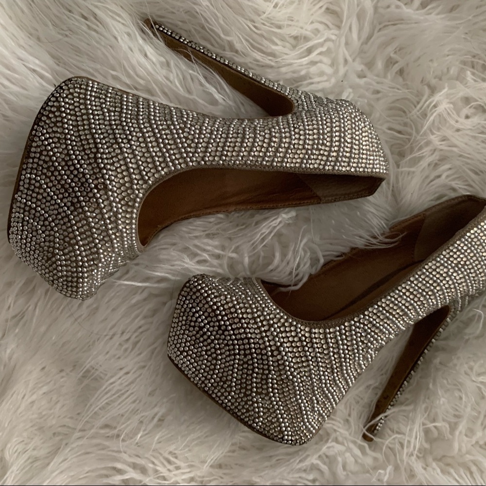 Steve Madden Sky-high stiletto platform pumps